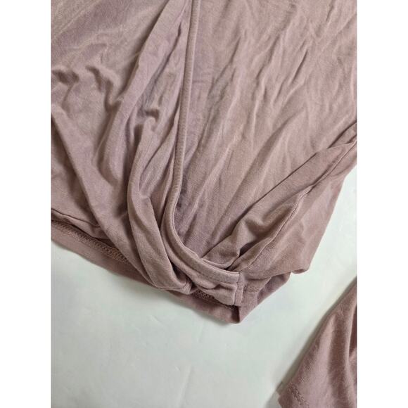 American Eagle Soft and Sexy Set of 4 shirts Striped Pink Purple Tan - Picture 4 of 16